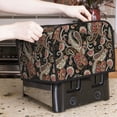 thumbnail image 7 of Balery Paisley6 Pattern Oven Cover Kitchen Bread Machine Protector, 4 Slice Toaster Cover for Home, Anti Dust Fingerprint Coaster Cover, 7 of 7