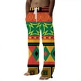 thumbnail image 1 of Afdoent Pantalons pour Hommes Imprimé Printemps Été Mode Décontractée Pantalons Classiques, 1 of 3