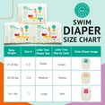 thumbnail image 4 of Little Toes Swim Diapers Natural Disposable, Size m, 24 Count, 4 of 6