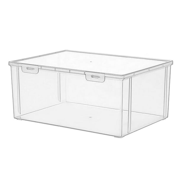 Caja de plástico para pan, contenedor para almacenar alimentos, cajas para pasteles, contenedor para pan 32x235x14cm