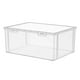 thumbnail image 1 of Caja de plástico para pan, contenedor para almacenar alimentos, cajas para pasteles, contenedor para pan 32x235x14cm, 1 of 9