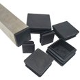 thumbnail image 4 of Paquete de 32 tapas para listones para tubos cuadrados de 40x40 mm, cuadrados de plástico negro, tapas cuadradas para productos metálicos/sillas/sofás/mesas NPTERBL, 4 of 5