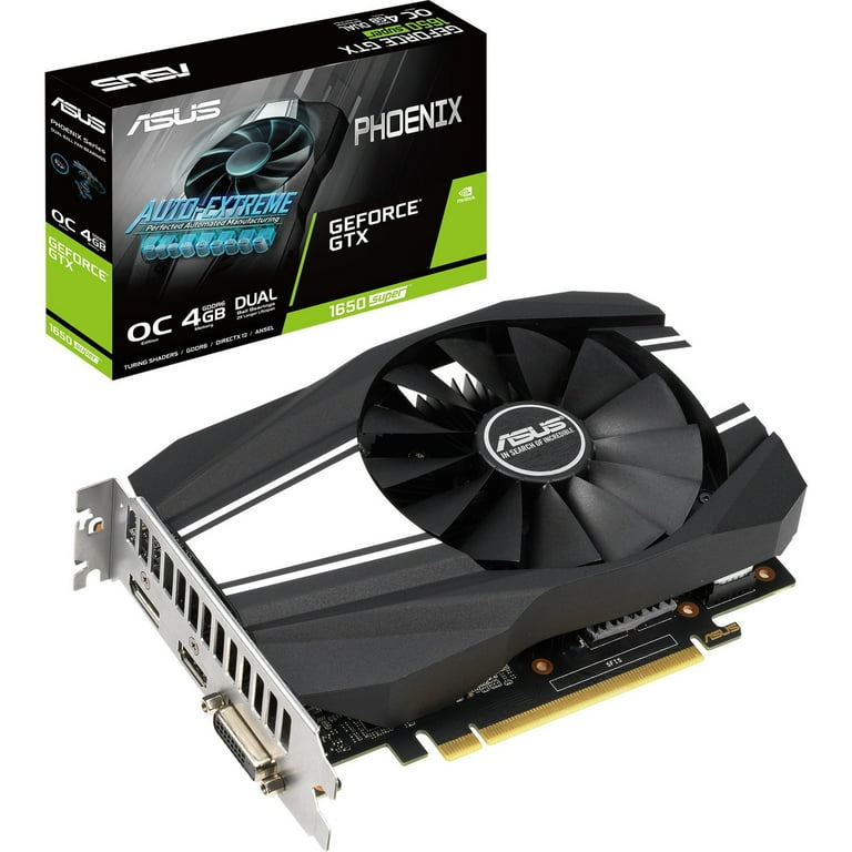 ASUS NVIDIA GeForce GeForce GTX 1650 SUPER Graphic Card - 4 ASUS NVIDIA GeForce GeForce GTX 1650 SUPER Graphic Card - 4