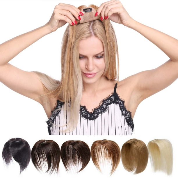 Snoilite Hair Toppers for Women Human Hair 100 Remy One Piece Clip in