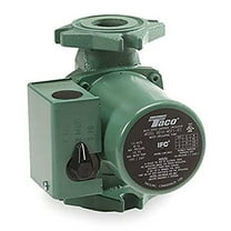 Taco 0010-MSF2-IFC 0010 3-Speed Cast Iron Circulator - Integral Flow Check, 1/20 HP