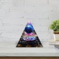 thumbnail image 4 of 3x Cristal Piedra Preciosa Energía Meditación Natural Hugo Pirámide de Cristal, 4 of 4