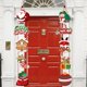 thumbnail image 4 of Pancarta colgante para puerta de Feliz Navidad, decoración del hogar para fiesta de Navidad, Papá Noel, muñeco de nieve, 2024, 1 par, 2023, 4 of 4