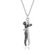 thumbnail image 3 of Collar con colgante de abrazo de Stranger Things para parejas, artículos para amantes, joyas de acero inoxidable, collares, regalo para mujeres, 3 of 5