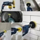 thumbnail image 5 of Cepillo fregador eléctrico de amplia aplicación, compatible con taladros eléctricos, superficies que no rayan, diseñado para limpiar esquinas con cabezal cónico, incluye cerdas de diferente rigidez,, 5 of 5