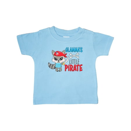 

Inktastic Glamma s Little Pirate Cute Raccoon with Sword Gift Baby Boy or Baby Girl T-Shirt