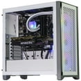 thumbnail image 2 of Velztorm Retix Custom Built Gaming Desktop PC White (Intel i7-10700F 8-Core, 64GB RAM, 2TB m.2 SATA SSD + 6TB HDD (3.5), NVIDIA GeForce RTX 3080 Ti, Wifi, Bluetooth, 4xUSB 3.0, 1xHDMI, Win 10 Home), 2 of 6