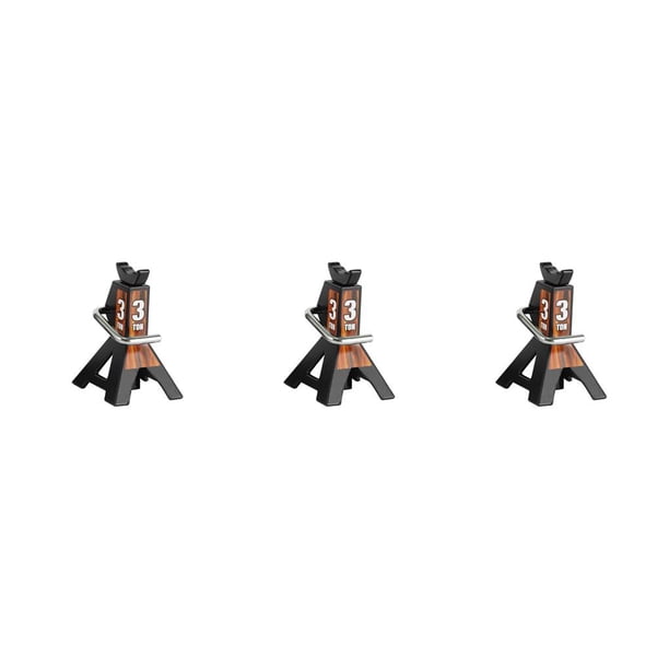 Vogacara Soporte de mantenimiento de gato de coche RC, modelo de vehículo, herramienta de reparación de elevación ajustable en altura, decoración, Type1 NO1 Vogacara CBP187304