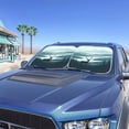 thumbnail image 2 of Binienty Wildlife Elk Auto Sun Shade Windshield Easy Fold Car Front Window Sun Shade 2 Piece UV Protection Heatshield Reflective Sunvisor for SUV Truck Van, 2 of 7