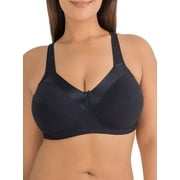 Fruit of the Loom Women's Plus Size Wirefree Bra, Style 96715, Sizes 36C to 44D
