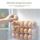 thumbnail image 3 of Refrigerator Egg Rack Flip Fridge Door Egg Storage Rack Tray Container Space Saving Egg Storage Box Rack, 3 of 5