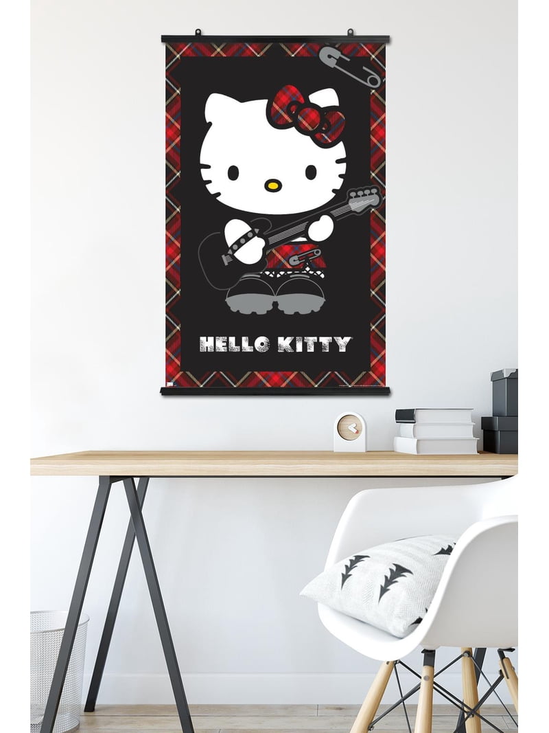 Hello Kitty - Punk Wall Poster, 22.375