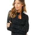thumbnail image 4 of Sofia Active by Sofia Vergara Women’s Super-Soft Lux Zip-Up Jacket, 4 of 6