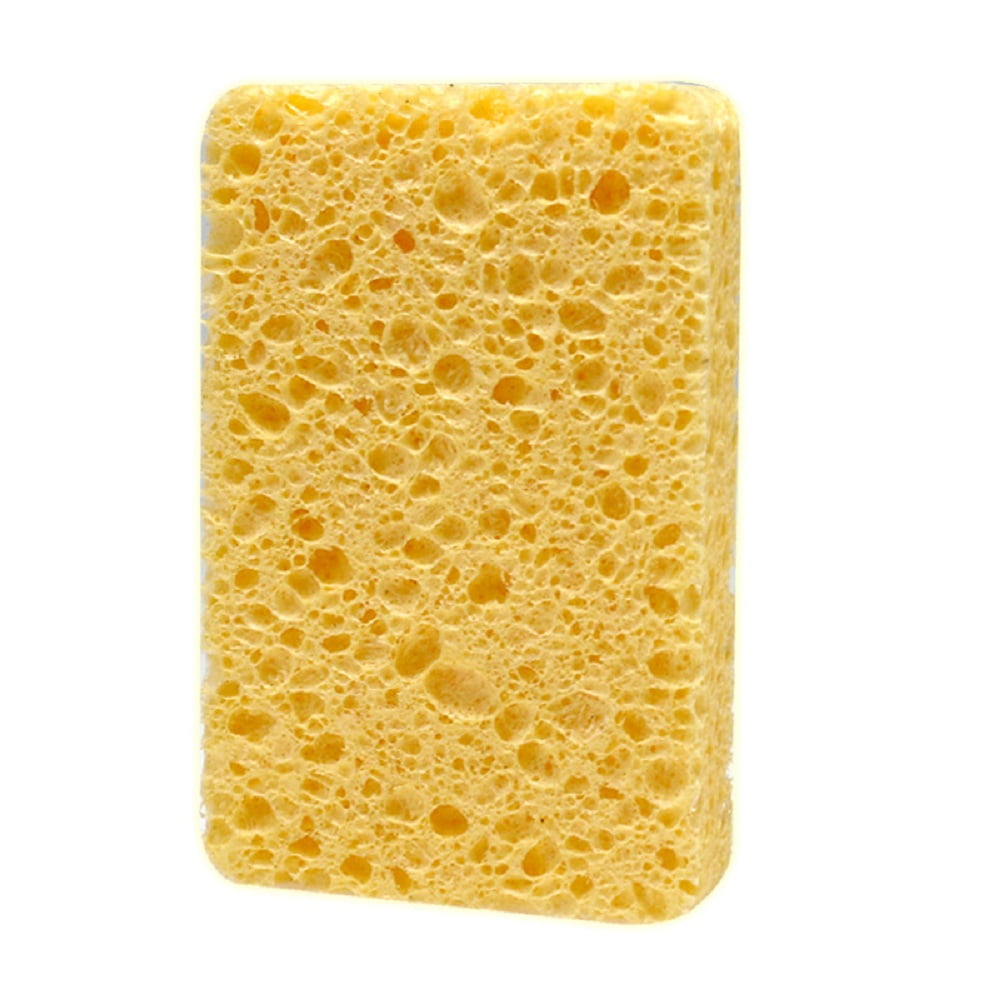 6-Count Cleaning Scrub Sponge- Compressed Cellulose Sponges Non-Scratch Natural  Sponge for Kitchen Bathroom Cars, Funny Cut-Outs DIY for Kids 