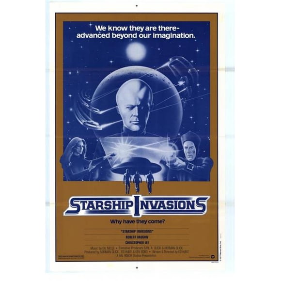 Posterazzi MOVGF9417 Starship Invasions Movie Poster - 27 x 40 in.