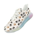 thumbnail image 3 of Psesaysky Colorful Cat Paw Sneakers Women Girls Rainbow Atmospheric Cushion Running Shoes for Women Students Anti-Slip Durable Casual Shoes, 3 of 7