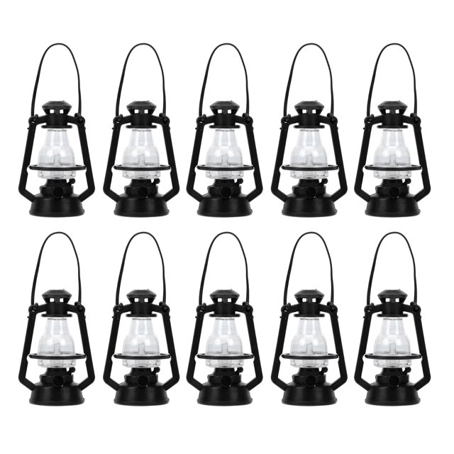 10 unids Mini Cocina Lámpara de Keroseno Casa de hadas Retro Lámpara Decoraciones DIY Artesanías Adornos
