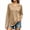 Khaki-AnuYalue cute long sleeve tops, variant on AnuYalue Long Sleeve Shirts for Women Fall V Neck Sweatshirts Lightweight Tunic Tops Fashion Undershirt Everyday Wear