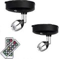 thumbnail image 1 of Wireless Spotlight Indoor, Battery Powered Accent Lights Art Lighting for Paintings, LED Wall Lamp (2-pack, A), 1 of 5