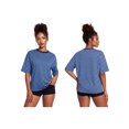thumbnail image 2 of LMLYSoH Women's Summer T-Shirt Casual Loose Fit Stylish Striped Crew Neck Short Sleeve Drop Shoulder Tops, 2 of 8