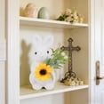 thumbnail image 1 of Bunny Rabbit Statue Garden Sculpture Outdoor Easter Party Patio Yard Ornament, 1 of 5