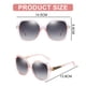 thumbnail image 2 of Gafas de sol polarizadas degradadas de alta gama, gafas de sol de moda, hechas de PC y metal, 2 of 5