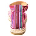 thumbnail image 2 of Minnetonka Women's Prima, Pink Geostripe, Size 7, 2 of 6