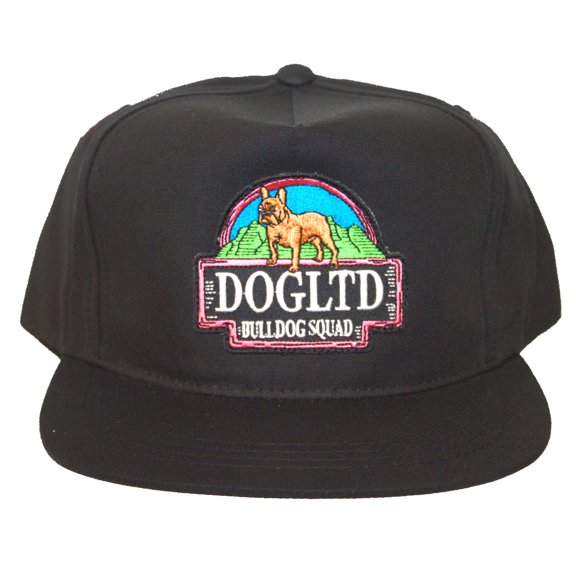 DOG Limited Bulldog Squad Embroidered Patch  Flatbill Snapback Hat