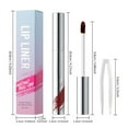 thumbnail image 2 of WIFKLSIIPG Tearable Lipliner Dye Durable Lipliner Tear Off Lipliner Durable Discoloration, 2 of 6