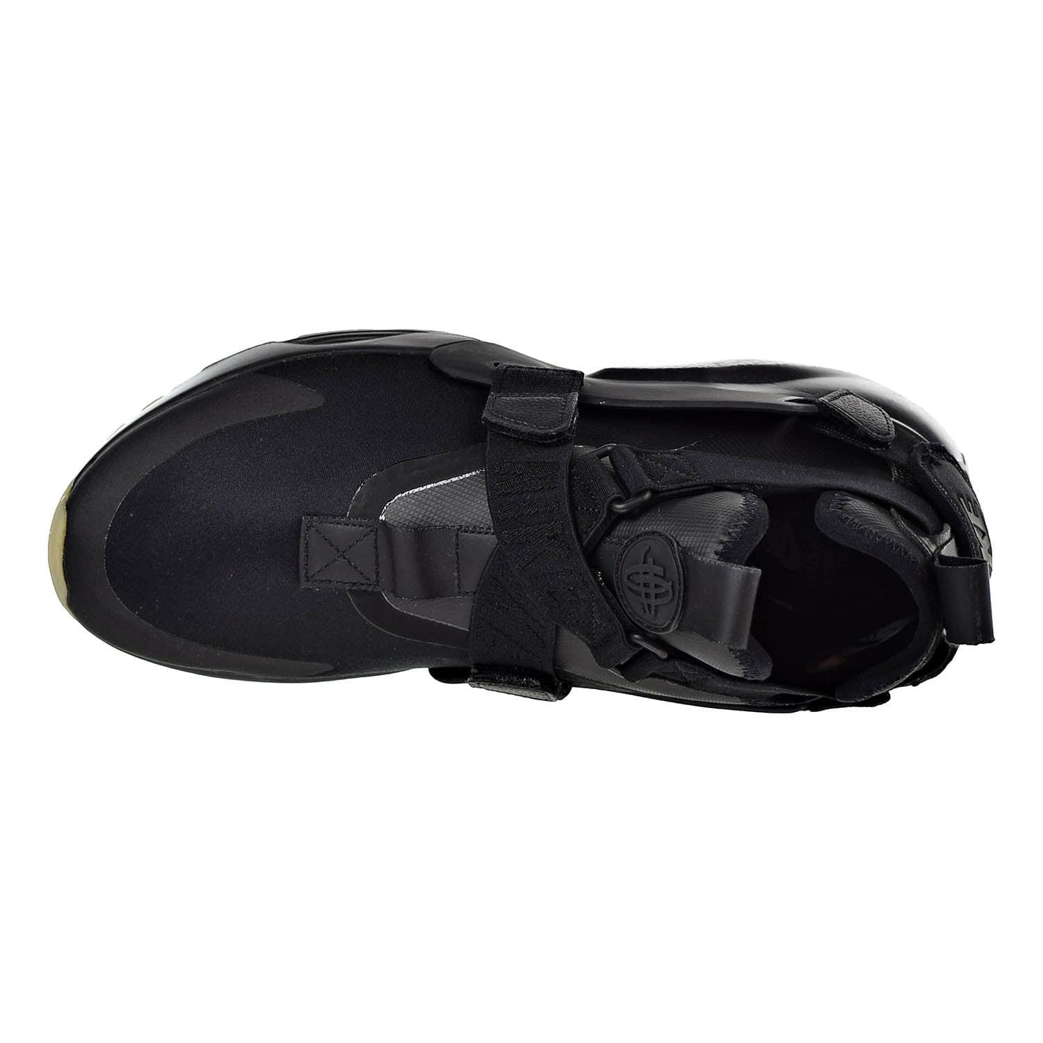 huarache femme noir et gris