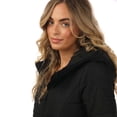 thumbnail image 4 of Women's Vero Moda Simone Hooded Jacket in Black, 4 of 5