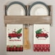 thumbnail image 2 of Paño de cocina navideño Toalla deportiva Toalla decorativa con forma de árbol de Navidad, 2 of 6