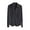 Black-03, variant on Perfectbot Womens Long Sleeves Tops Collared V Neck Pleated Blouse Formal Office Outfits Shirt