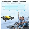 Mini Drone, Potensic A20 RC Helicopter Quadcopter with Auto Hovering