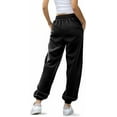thumbnail image 7 of Kalolary Women's Cinch Bottom Sweatpants with Pockets Plain Tracksuit Baggy Elastic Waist Trousers for Casual Hip Hop, Gym and Jogging, 7 of 7