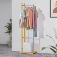 thumbnail image 5 of MoNiBloom Bamboo Modern Coat Rack, Clothes Storage Shelf, Hanging Rod, Natural, for Bedroom Entryway, 5 of 11