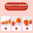 thumbnail image 4 of Miangastore Artificial Autumn Fall Trees Plastic Miniature Model Model Train Railway 1Pack, 4 of 8