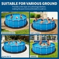 thumbnail image 2 of Round/Square/Oval Pool Liner Pad, Multi-Size Non-Woven Protector, 2 of 8