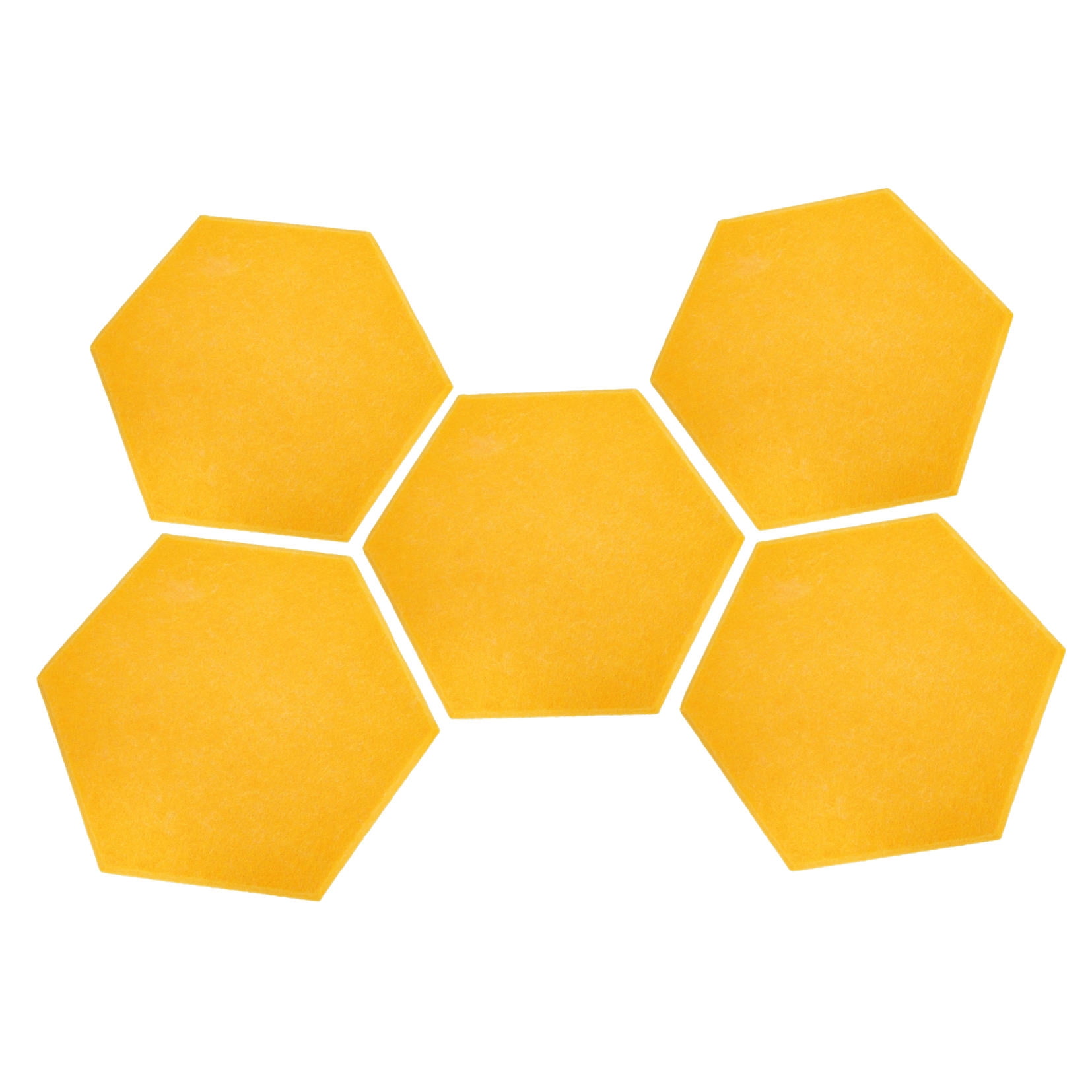 OUNONA  5 Pcs Noise Reduction Wall Panel Acoustic Quick- Sound Proofing Orange