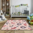 thumbnail image 3 of WOBOGO A Pattern with Christmas Stockings and Wreaths Baby Playmats Extra Large Waterproof Rollable Activity Pads for Toddlers 50×50inch, 3 of 7