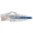 thumbnail image 5 of Tripp Lite Cat6 Gigabit Snagless Molded Slim UTP Patch Cable RJ45Blue 6 in., 5 of 5