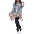 thumbnail image 2 of White Mark Women's Plus Marlene Tunic Top, 2 of 5