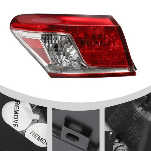 Left Tail Light for 2010 2011 2012 Lexus ES350 LH Rear Outer Lamp Driver Side