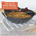 thumbnail image 5 of 7 Pc 14" coated Wok Gift Set w/ bamboo kitchen tools, 5 of 7