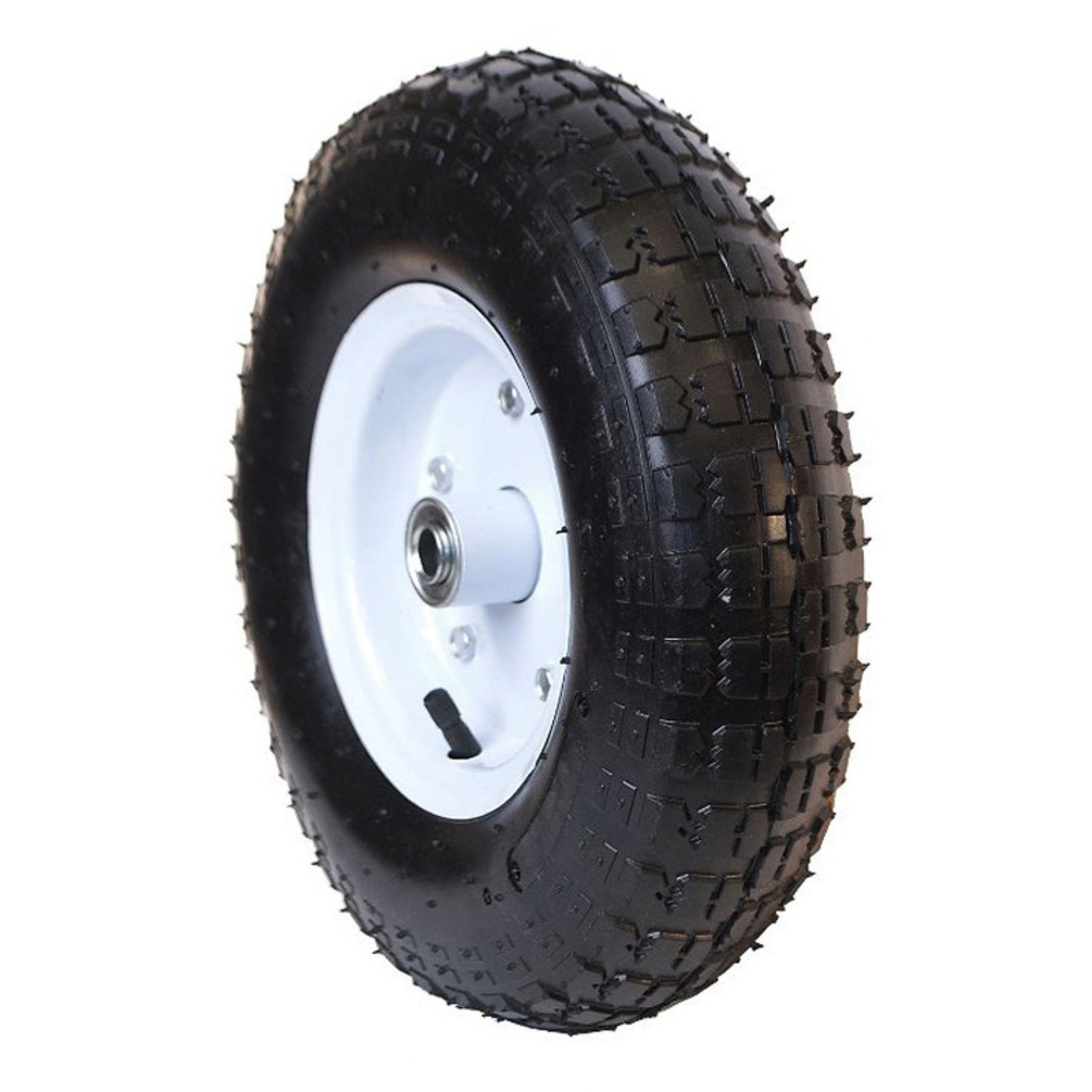 ALEKO WAP10 Pneumatic Turf Replacement Wheel for Wheelbarrow 10 Inch Air Filled Turf Tire... by ALEKO