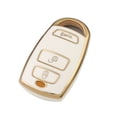 thumbnail image 1 of Tpu Car Key Case Cover Shell Fob Holder Keychain Protector Accessories For Kia White Mingyiq, 1 of 3